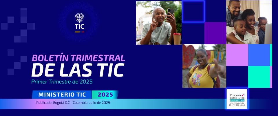 Imagen Diseñada para el 'Boletín Trimestral de las TIC'