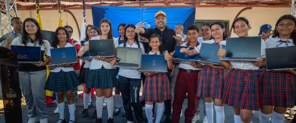 Foto de beneficaris de la región