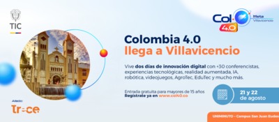 Imagen diseñada para 'Colombia 4.0 llega a Villavicencio'