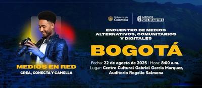 Imagen disseñada para 'Encuentro de Medios Alternativos, Comunitarios y Digitales'