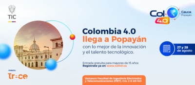 Imagen diseñada Colombia 4.0 Popayán