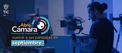 Imagen diseñada para Convocatoria de Abre Cámara