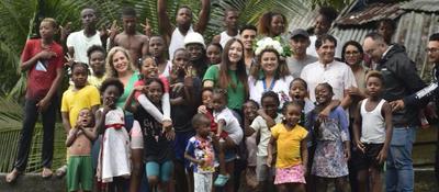 Foto de personas pertenecientes a las comunidades rurales de Nariño