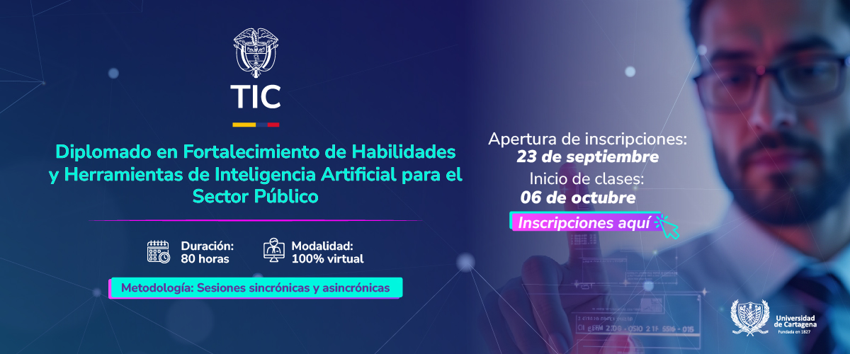 Imagen diseñada para promover el diplomado para funcionarios públicos