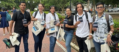 Foto de beneficiarios de la iniciativa