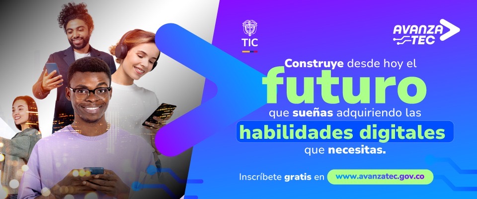 Imagen diseñada para promover los cursos de Google en Avanzatec