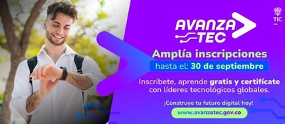 Imagen diseñada para promover los cursos de Huawei en Avanzatec