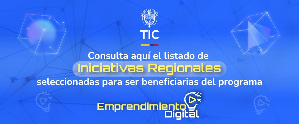 Imagen diseñada para promocionar las iniciativas del Ministerio TIC