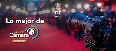 Imagen diseñada de con la promoción de Abre Cámara