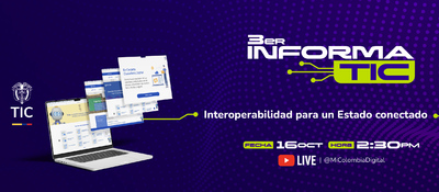 Imagen diseñada promocionado el 3er InformaTIC
