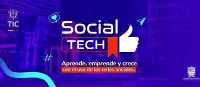 Imagen diseñada con el logo de Social Tech