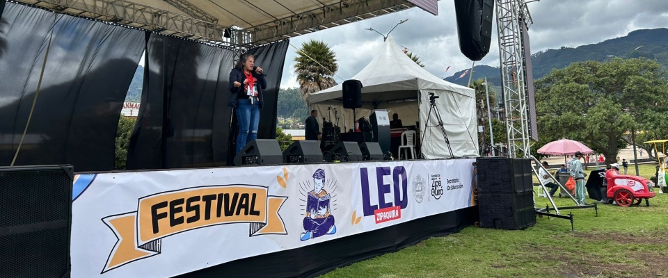 Foto de escenario del Festival LEO 2025