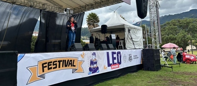 Foto de escenario del Festival LEO 2025