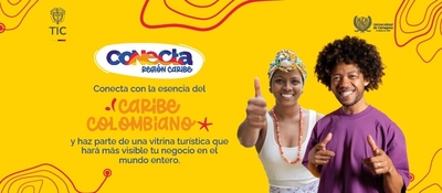 Imagen diseñada con relación a la iniciativa de Conecta Región Caribe