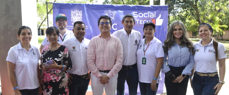 Foto de presnetadores de Social Tech