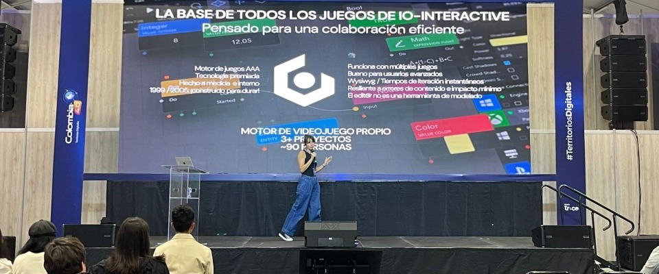 Foto de spekaer del track de videojuegos Foto de spekaer del track de videojuegos