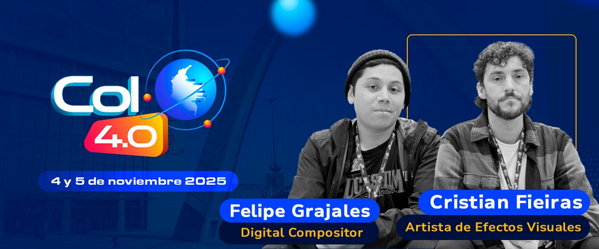 Foto de speakers de Col40 Bogotá