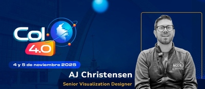 Foto de speaker de colombia 4.0 edición Bogotá