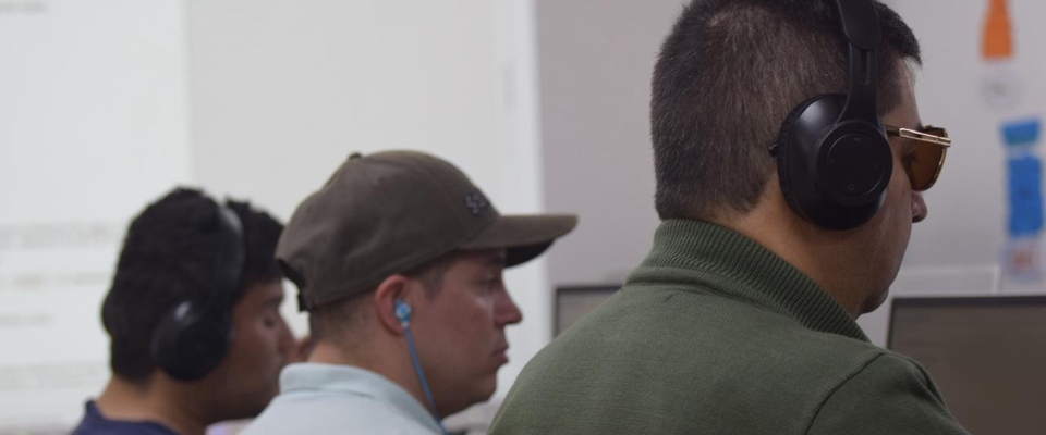 Foto de beneficiarios con discapacidad.