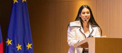 Foto de la ministra TIC Carina Murcia