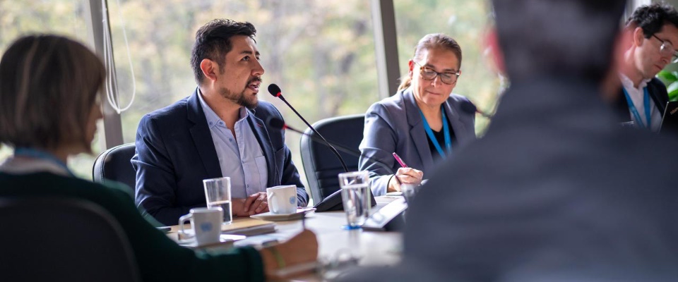 Foto de delegados del Ministerio TIC