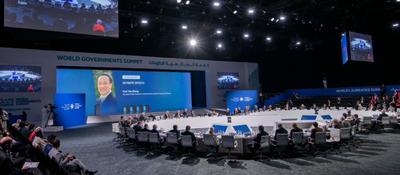 Foto del escenario de World Goverments Summit