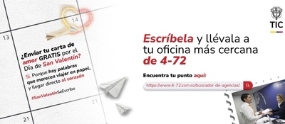 Imagen diseñada con un claendario qeu marca el 14 de febrero