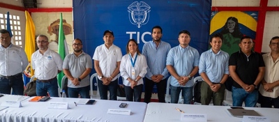 Foto de delegados de Claro, Movistar, Tigo y WOM