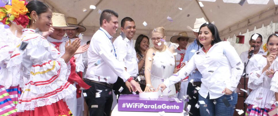 Inauguración Zonas Wifi Gratis Casanare