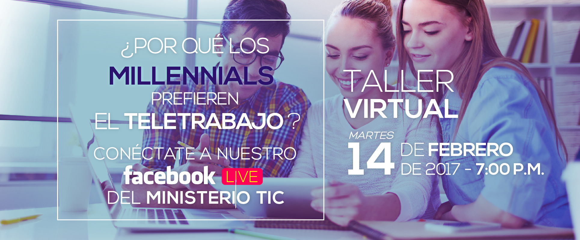 Taller Virtual de Teletrabajo este 14 de febrero
