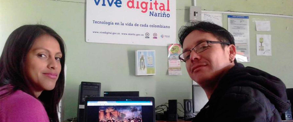 Andrés Castillo, talentoso artista de la vereda Santa Cecilia del municipio de San Lorenzo, Nariño