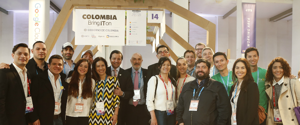 Ministro David Luna y Emprendedores 4YFN