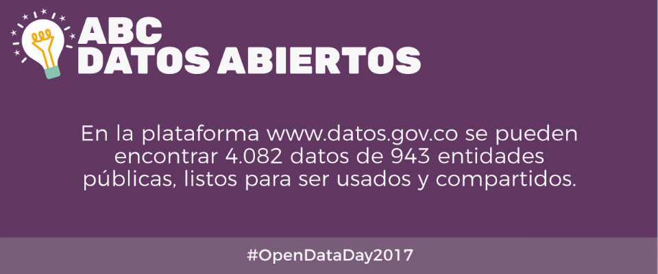 Conmemoración del día de los Datos Abiertos