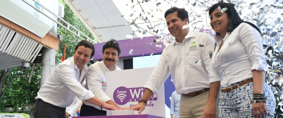 Inauguración Zona WiFi Gratis y un Punto Vive Digital Lab #MinTICPorHuila