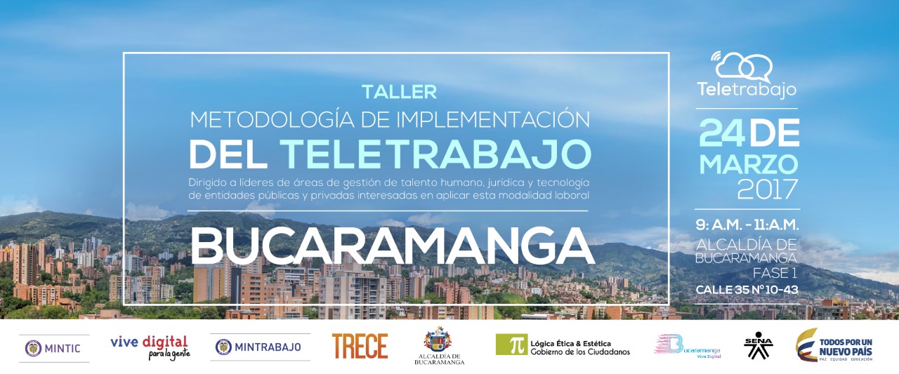 El Teletrabajo impulsará a Bucaramanga a ser una ciudad más inteligente