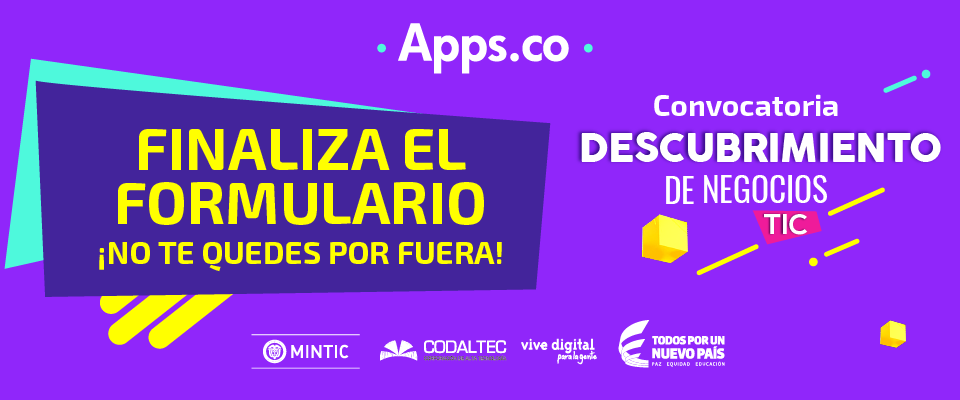 Convocatoria Descubrimiento de Negocios