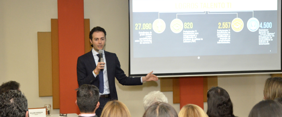 Viceministro TI Daniel Quintero Calle