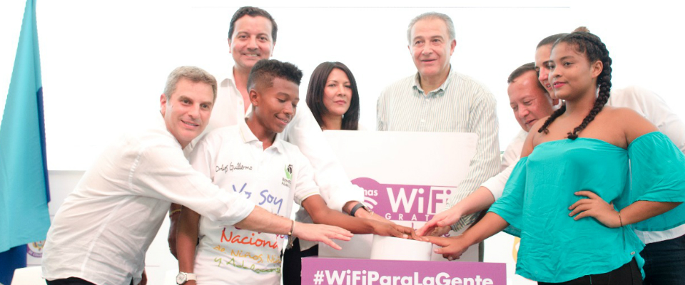 Inauguración de 8 zonas #WiFiParaLaGente en la Guajira