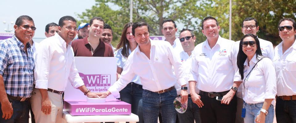 Inauguración Zonas #WiFiParaLaGente Valledupar #MinTICPorCesar