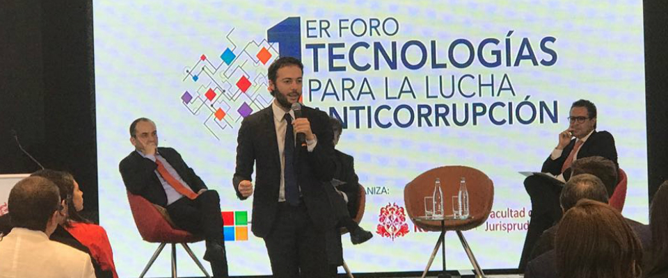 Vice Ministro Daniel Quintero en el Foro de Tecnologías para la lucha anticorrupción