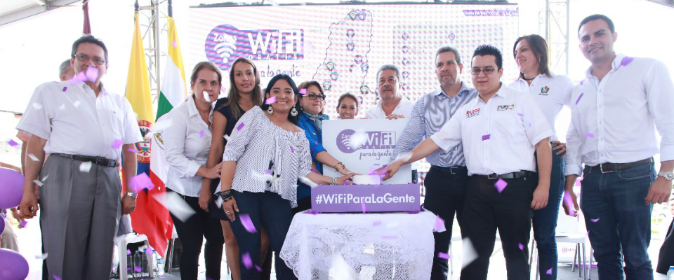 Inauguración Zona WIFI Gratis Purificación - Tolima