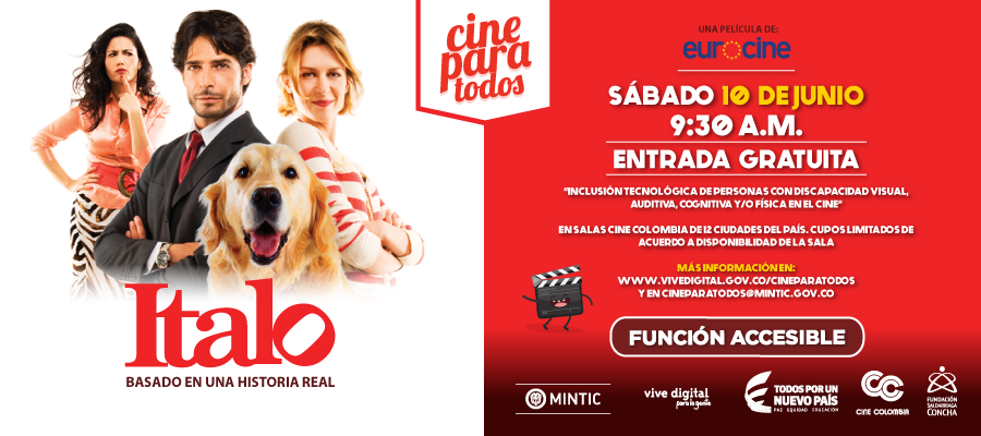 Cine Para Todos presenta la película ‘Ítalo’ de la selección de Eurocine 2017 Cine Para Todos presenta la película ‘Ítalo’ de la selección de Eurocine 2017