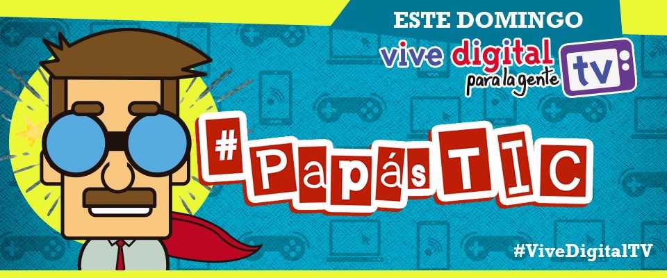 #ViveDigitalTV hace un homenaje a los papás TIC del país. Míralo este domingo en los canales regionales