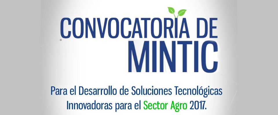 Convocatoria TIC y Agro
