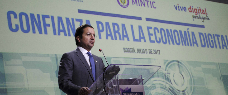Ministro David Luna - Foro Seguridad Digital