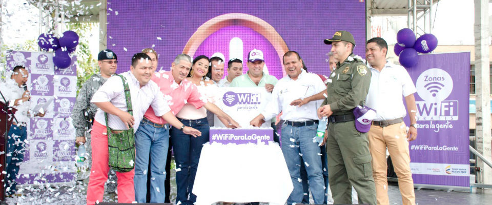 Once municipios del Tolima disfrutan de nuevas Zonas WiFi Gratis para la Gente