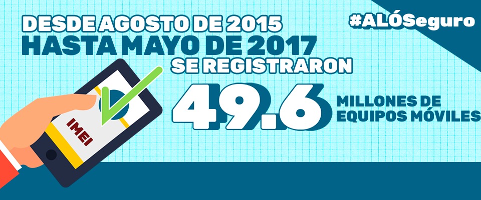 49,6 millones de celulares fueron registrados en Colombia