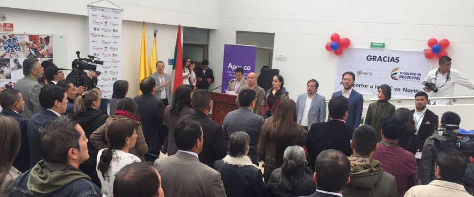 MinTIC entrega un Punto Vive Digital Lab a los emprendedores de Ipiales