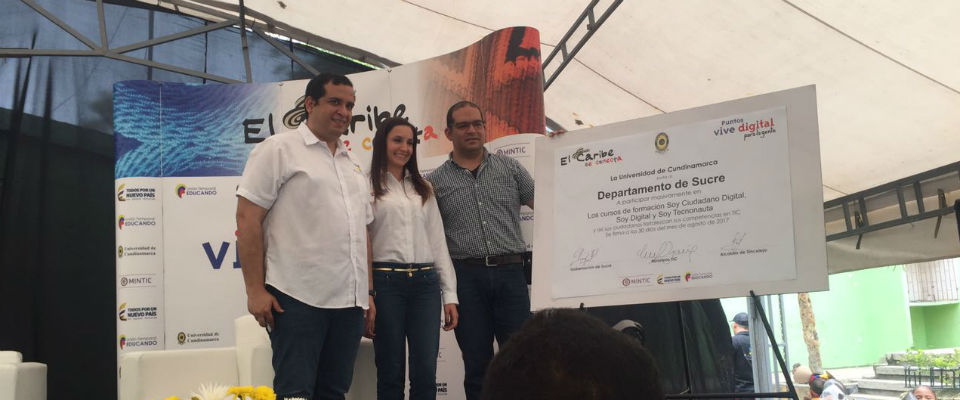Más de 390 personas se han certificado con los cursos TIC de los Puntos Vive Digital de Sucre