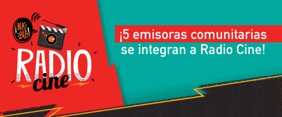 Radio Cine llega a las emisoras comunitarias de cinco municipios del país